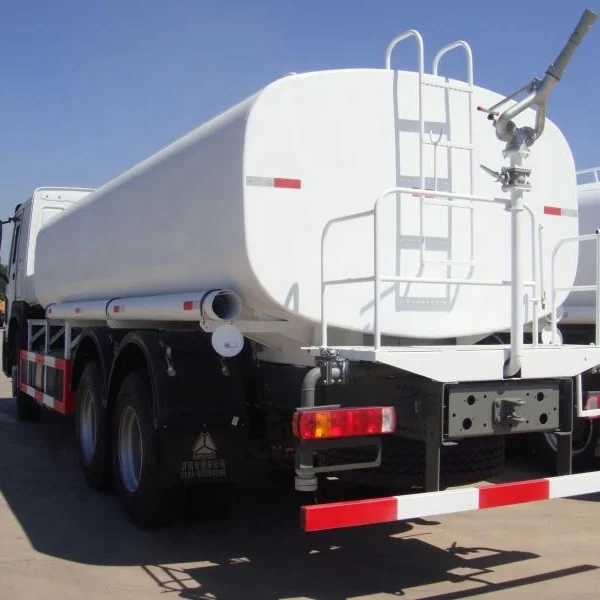 USED HOWO 5000 Gallon Water Tanker Trucks for Sale China Brand Good