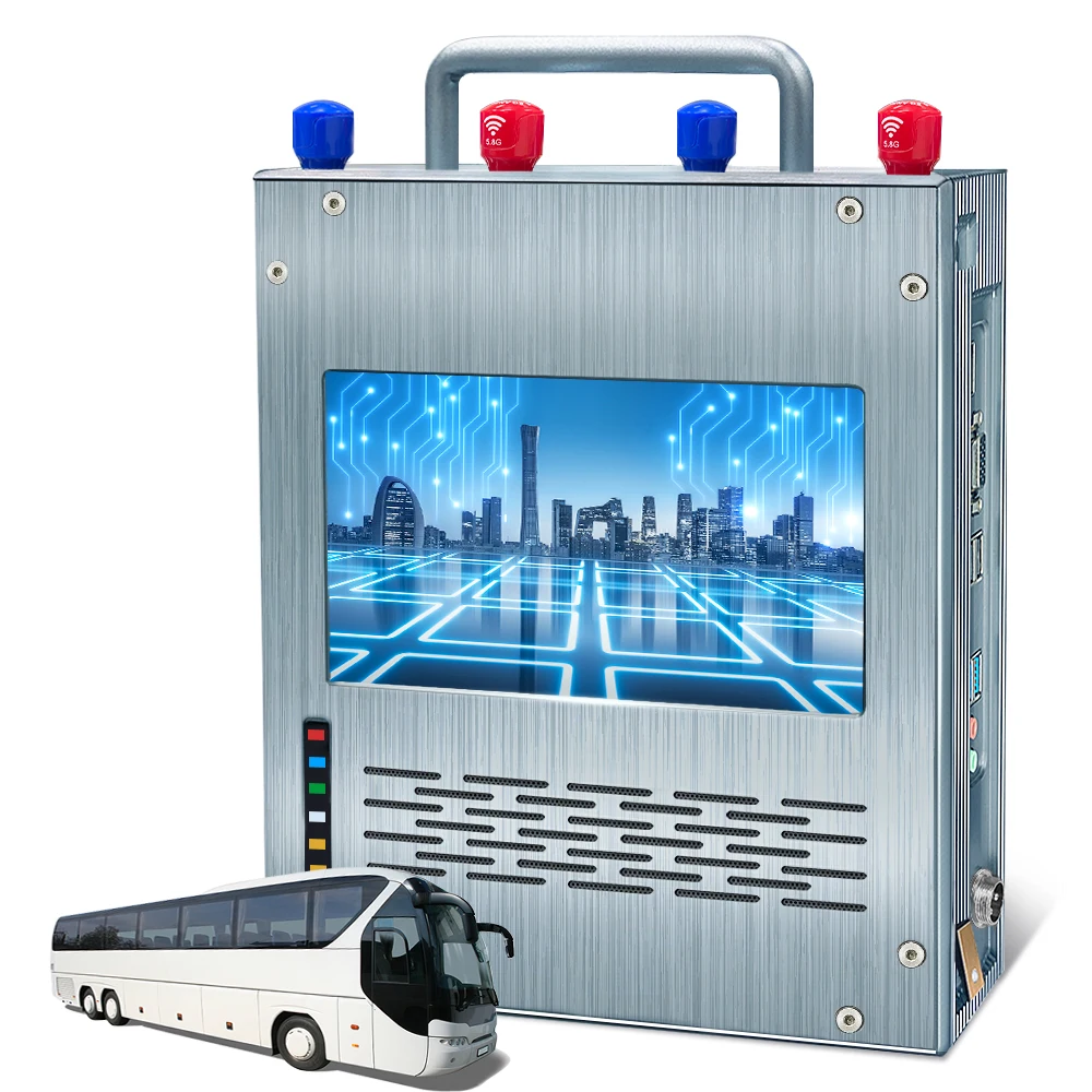 Мультимедийный проигрыватель для автобуса, Wi-Fi, VOD, развлекательная реклама, онлайн-заказ, поддержка 200 клемм, автобусная Голосовая служба, ЖК-экран