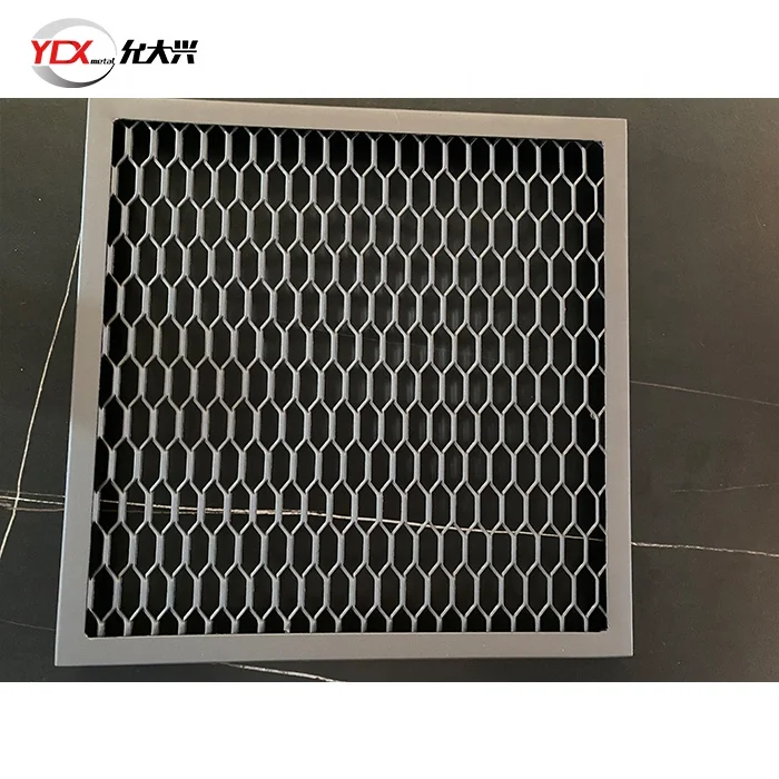 
Foshan Made Mesh Ceiling Metal Expanded Ceiling mesh Aluminium Mesh Ceiling