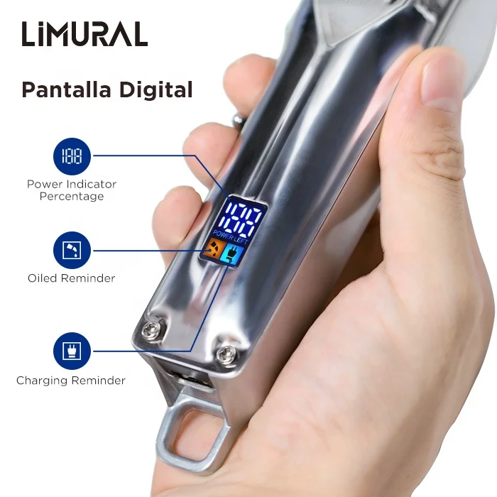 Limурал LM K11S оригинальная сменная машинка для стрижки волос Парикмахерская Беспроводная Машинка