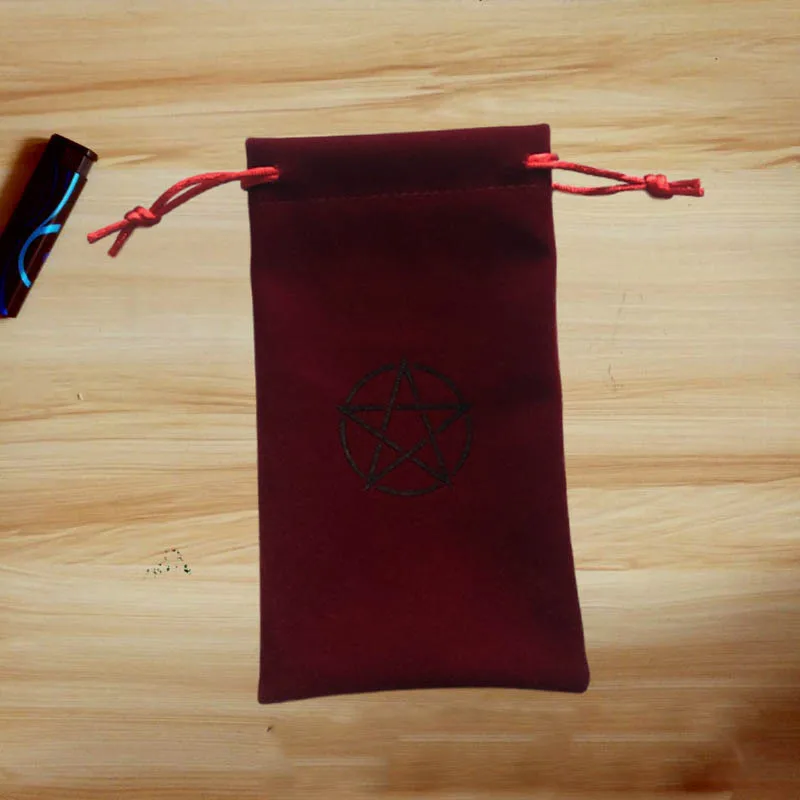 Spot Purple Tarot Storage Bag Five Star Carlo Bundle Bag Five Star Table Cloth Divination Tool Bundle Opening Storage Bag