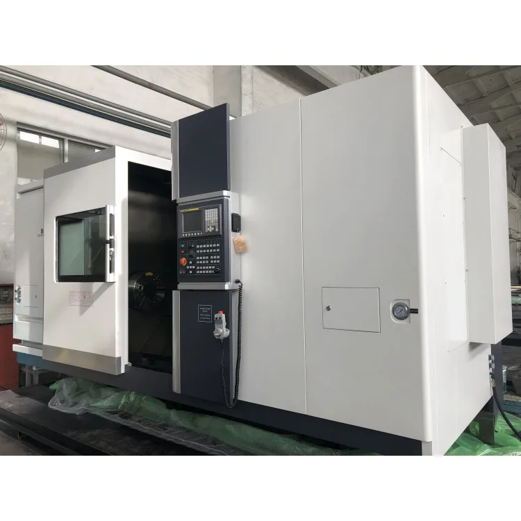 China cnc lathe machine  DLD40M  slant bed CNC lathe machine