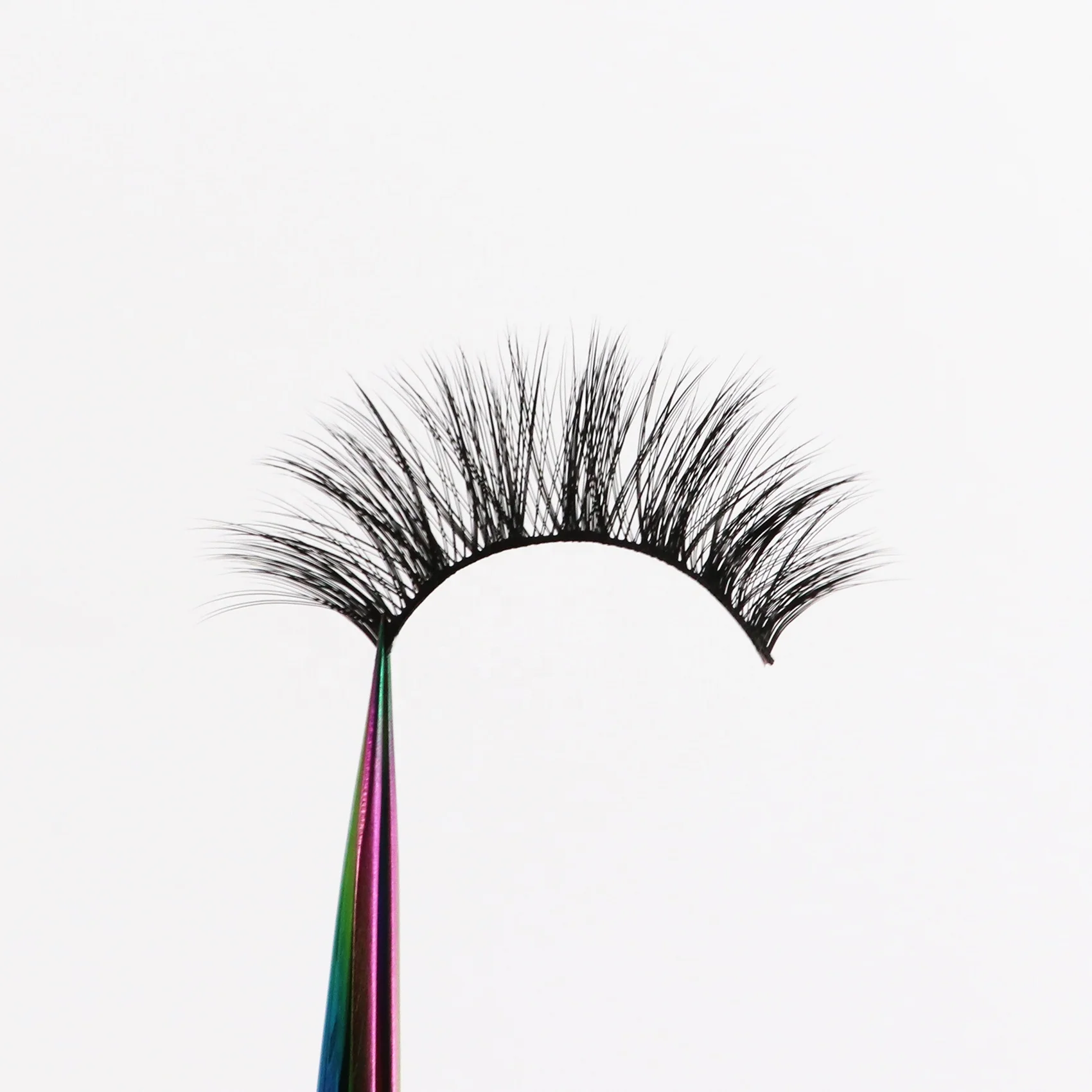 Light Weight Strip Eyelash Private Label Packaging Wispy Style Soft 3D Faux Mink Eyelashes