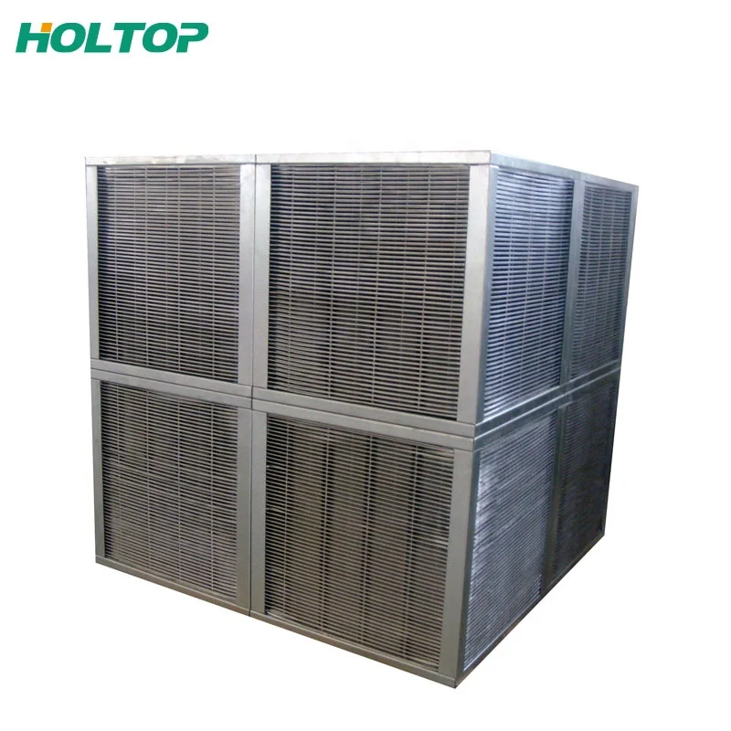 AHU heatexchanger aluminum heat recovery core recuperator exchanger