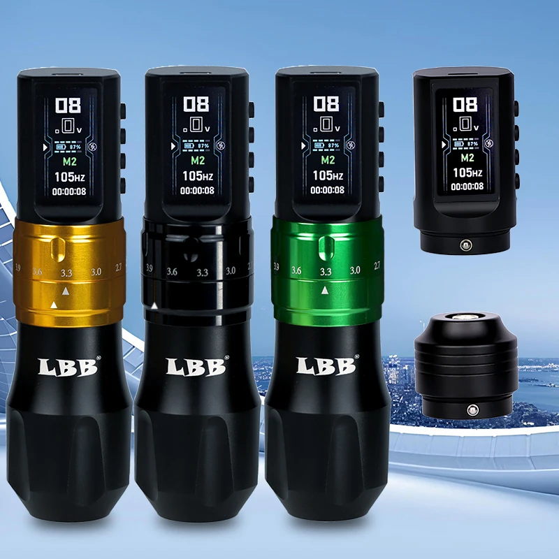 Permanent Makeup Dotwork Tattoo Mode Tattoo Pen Large Screen LBB S30 Max Wireless Pen Machine Kit