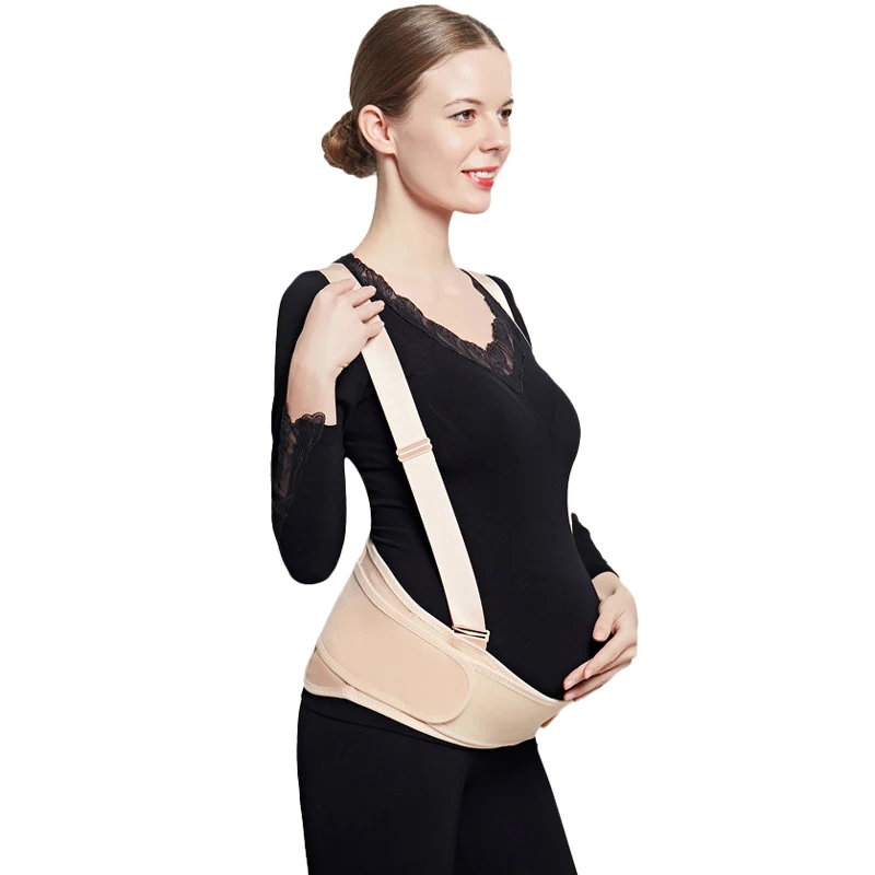 Pregnancy Waist Band Belly Brace Back Support Adjustable Abdomino Care Maternity Support Maternity Belt