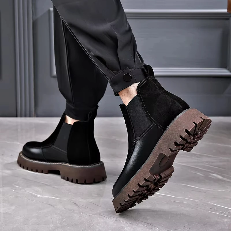 Chelsea Fashion Short Boots Outdoor Casual Shoes