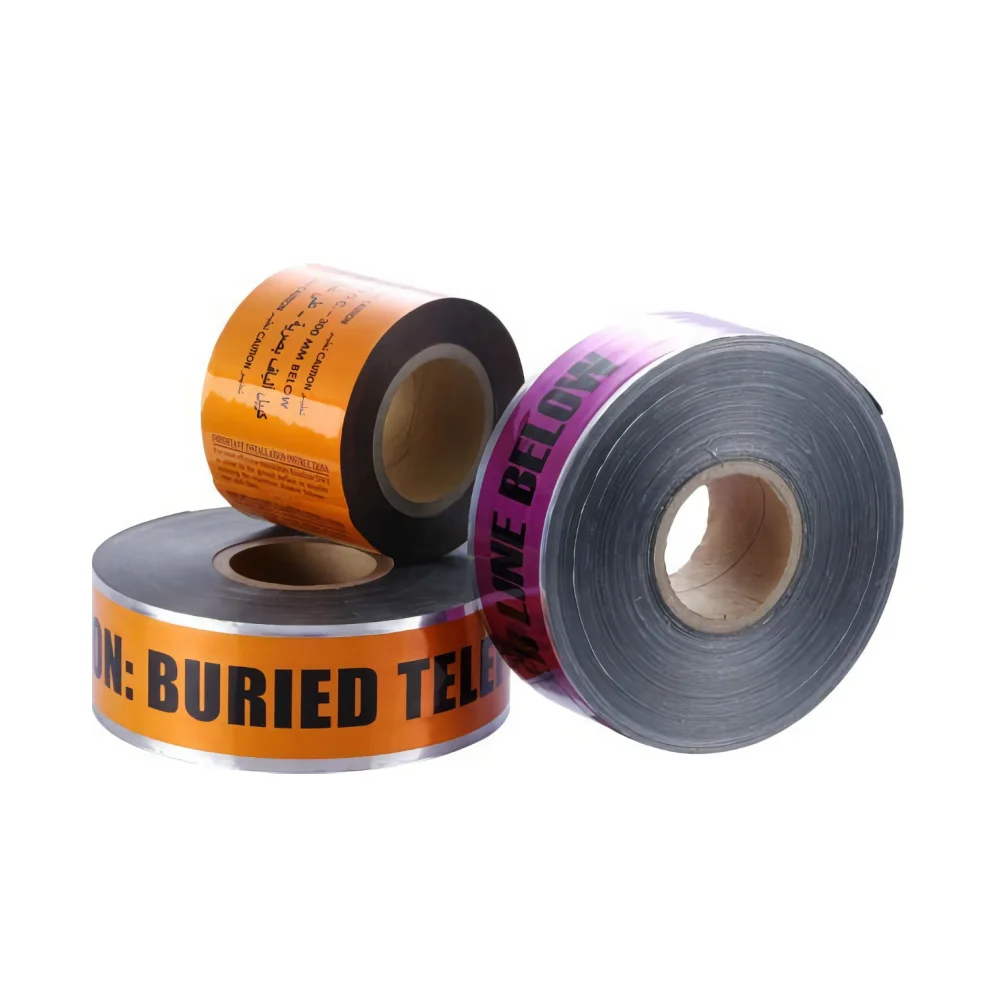Underground Custom Print Warning Caution Tape Detectable