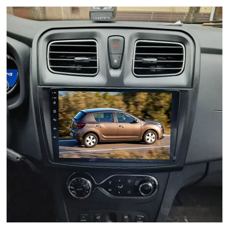 auto car audio dash tirm panel Fascia Bezel Car console Multimedia Frame Android  panel for car Logan RENAULT