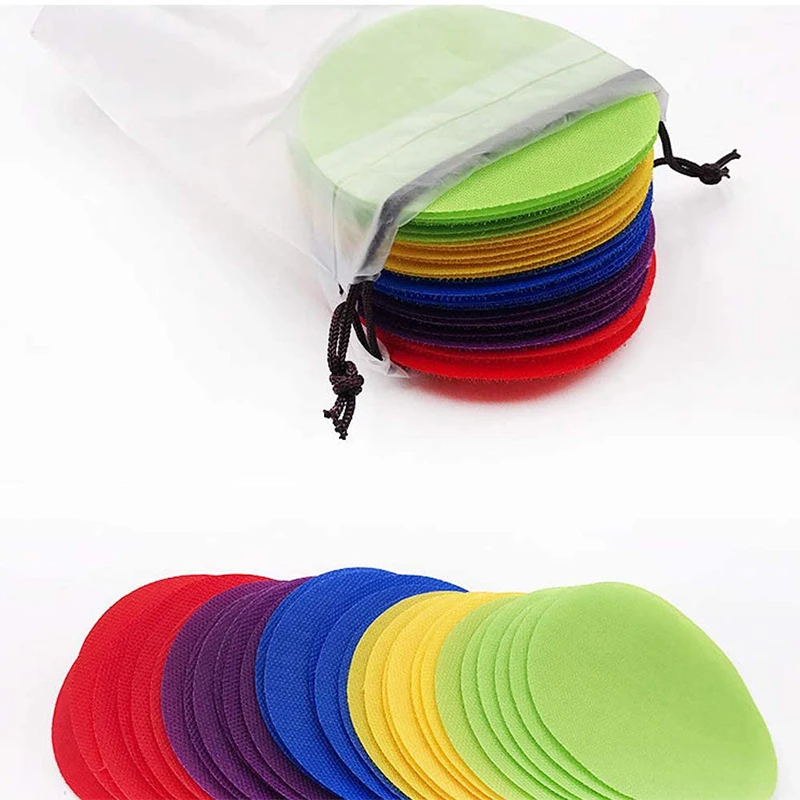 Готовые запасы Лучшая цена 4 дюйма Диаметр 6 видов цветов маркеры ковров