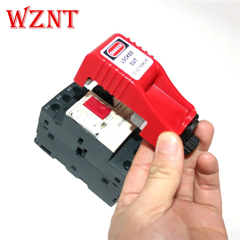 Industrial Motor Protection Switch MPCB GV2ME Circuit Breaker Lock Safety Lockout Device