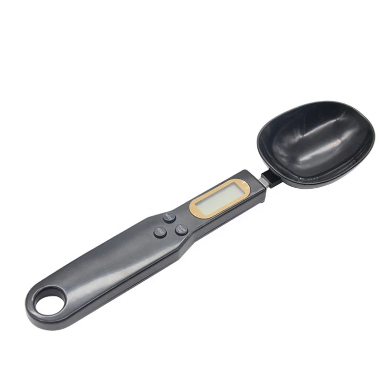 Food Grade Plastic Type Digital Spoon Scale With LCD Display 500g 0.01g Kitchen Food And Salt Weighing