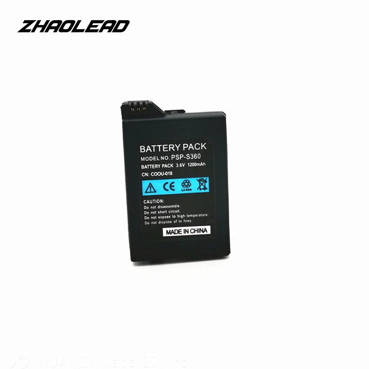 PSP-S360 Customized  Large Capacity Rechargeable Li-ion Price Lithium Batteries For PSP Game Controller Battery