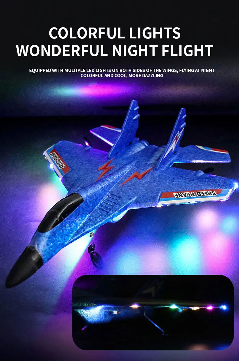 2022 Yc99-45 Foam Rc Plane Full Function Verified Suppliers Planes Airplane Model Toy Airplane