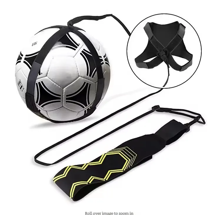 Soccer Rugby Trainer Football Kick Throw Solo Practice Training Aid Control Skills
