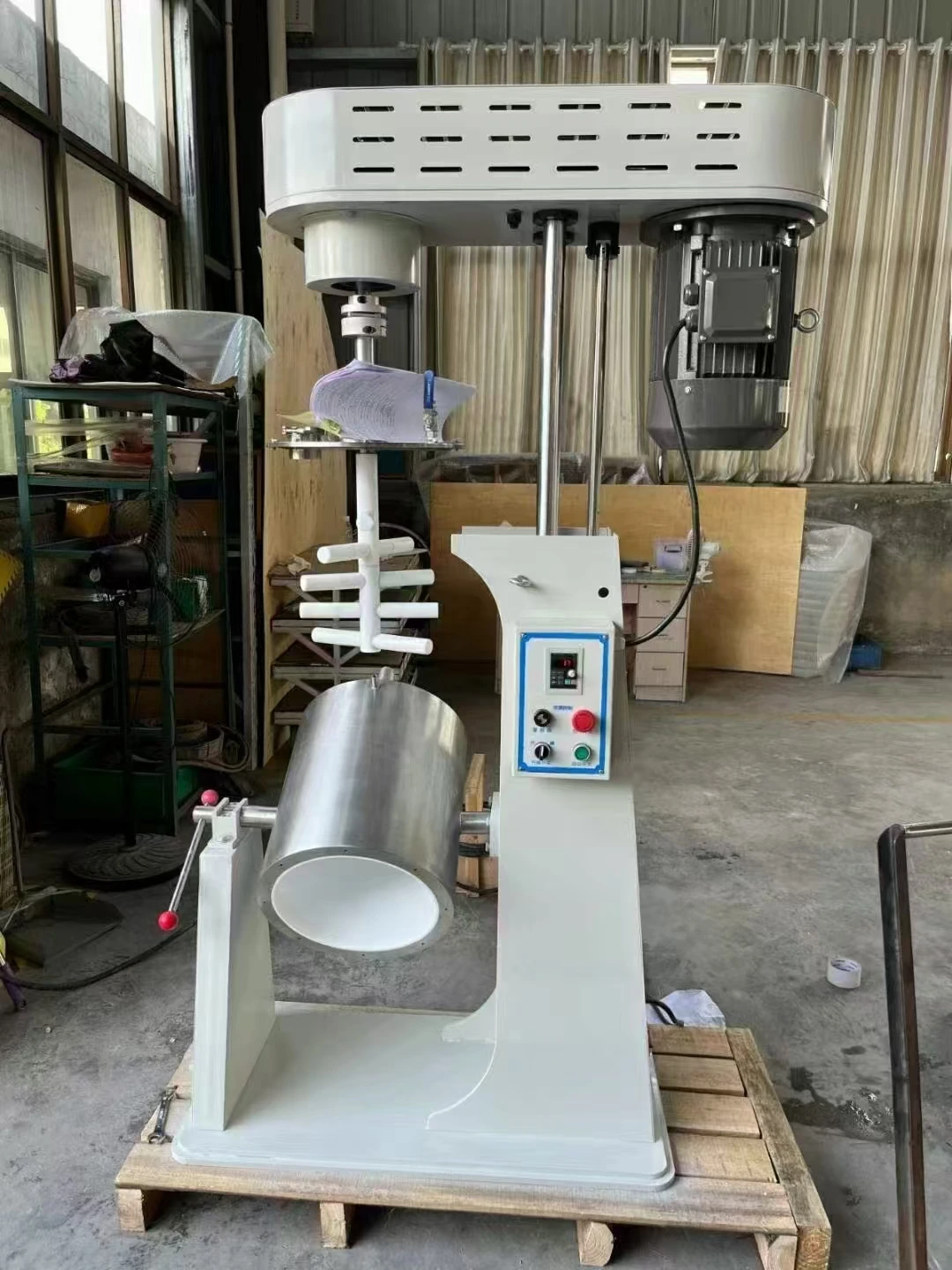 Laboratory Mixing Ball Mill Auto Lifting Stirred Vertical Ball Miller JM1L Dry Grinder Ball Mill