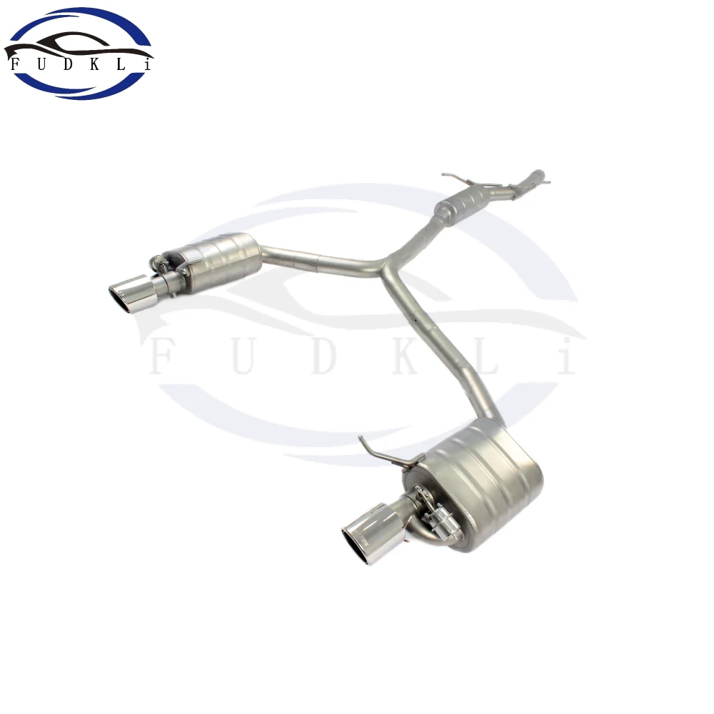 HOT SALE Catback ExhaustFor Audi Q5 2.0T 2014 304ss exhaust pipes exhaust tip valvetronic exhaust muffler