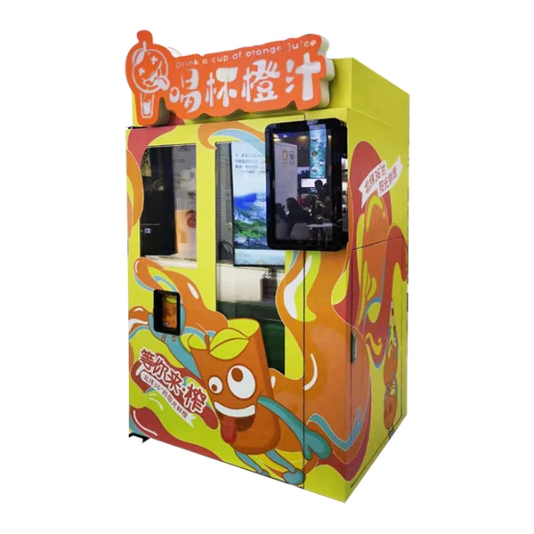 Factory direct selling self service juicer orange vending machine With Lowest Price