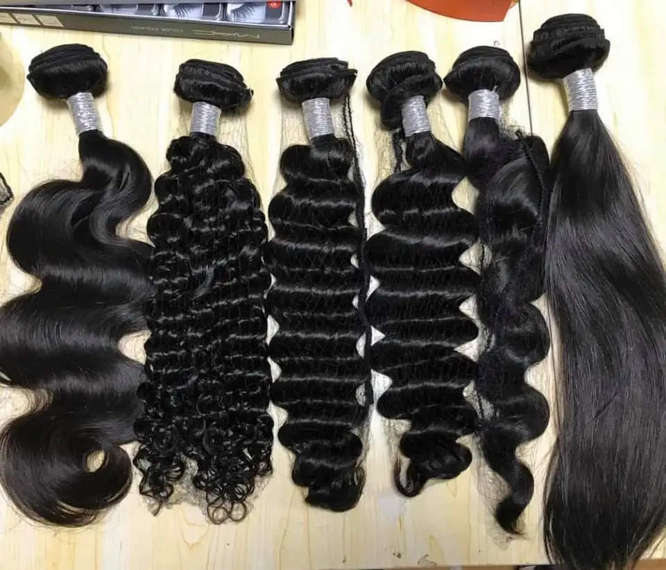 
Wholesale Vendors Raw Virgin Human Hair Bundles Raw Indonesian Hair 8A Dropship Hair Extensions With Lace Frontal 
