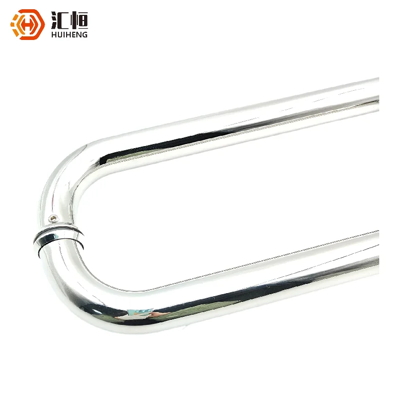 Modern Stainless Steel and Brass Glass Door Handle for Bathroom for Window Pull and Window Handle Product