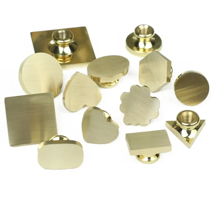 Blank Empty design brass head seal stamp for engrave craft diy