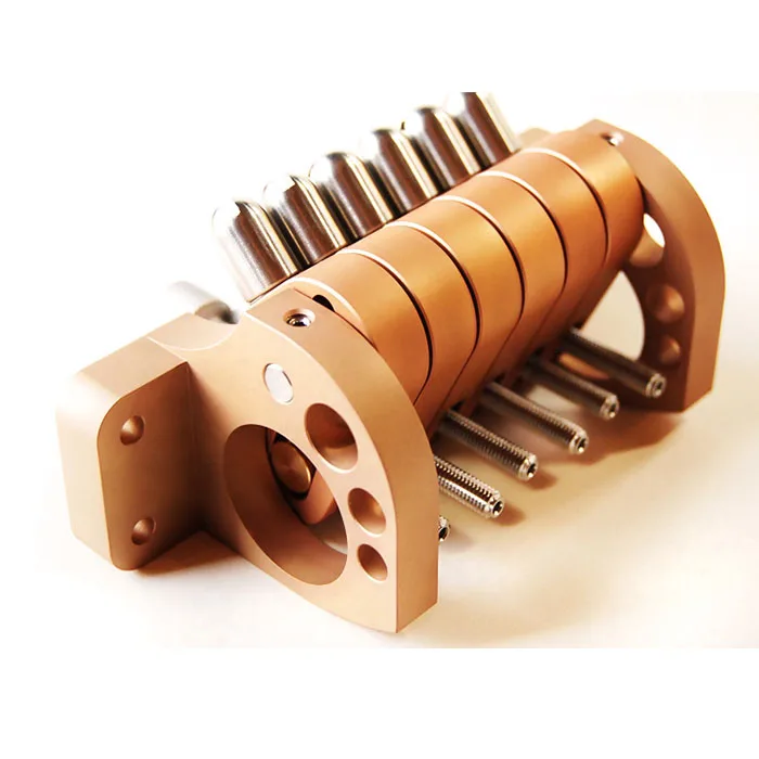 Top sale High precision Custom details headless guitar bridge