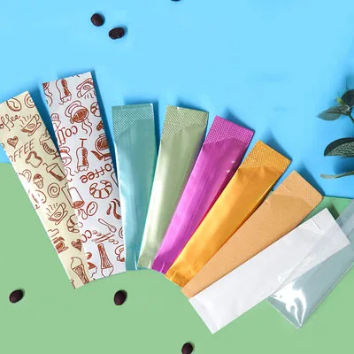 Coffee Concentrate Small Bag Strip Plastic Meal Replacement Powder Solid Drink Portable Strip Powder Granule Tea Bag