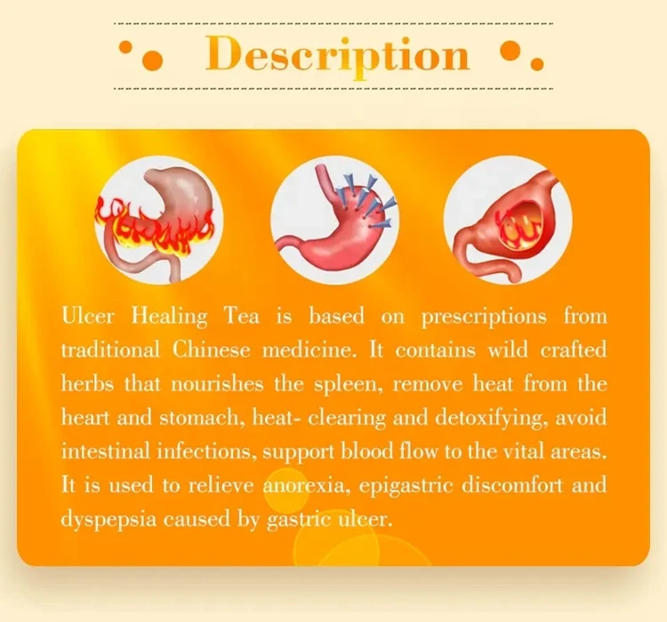 Chinese organic herbal health stomach care tea