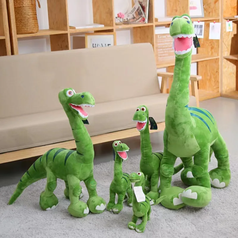 Dinosaur Plush Toy Cute Animals Toys for Boys Girls Child Kids Plush Green Tyrannosaurus Rex Throw Pillow Large Size Animal Toys