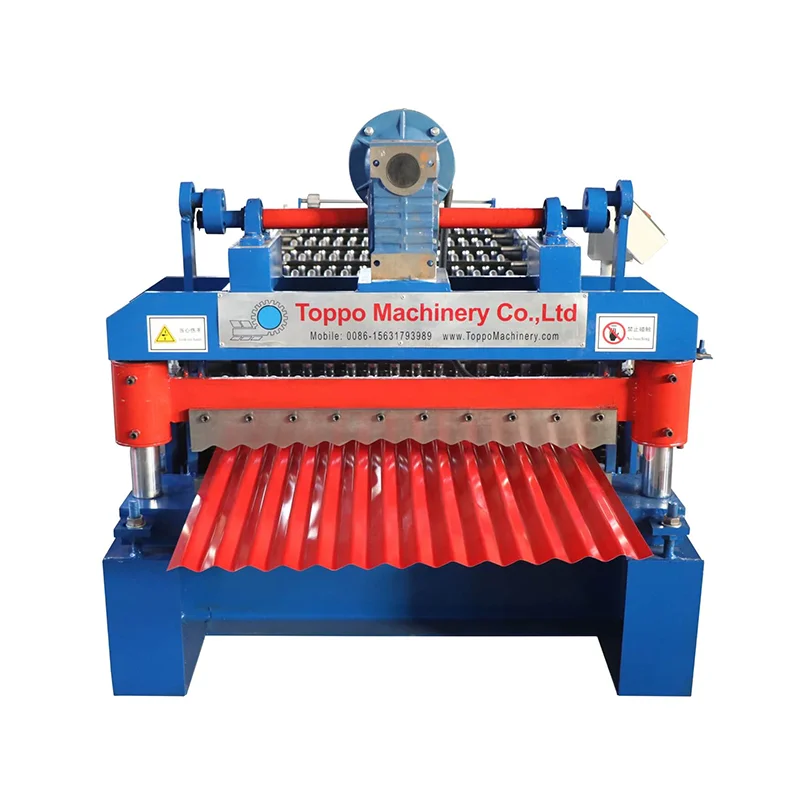 Roofing Single Layer 836 840 850 Color Corrugated Sheet Roll Forming Machine