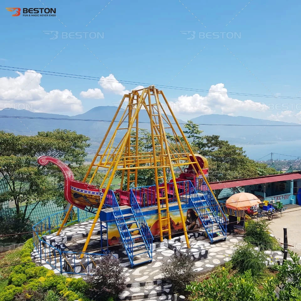 Amusement Park Project in Indonesia with Free Design Adventure Attractions Theme Park Rides for Sale
