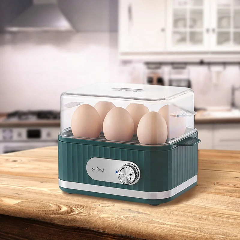 Household Egg Cooker Boiled Maker Electric Egg Boiler Custom OEM Steel Stainless Power Time Food Rohs Color Accept Material ABS
