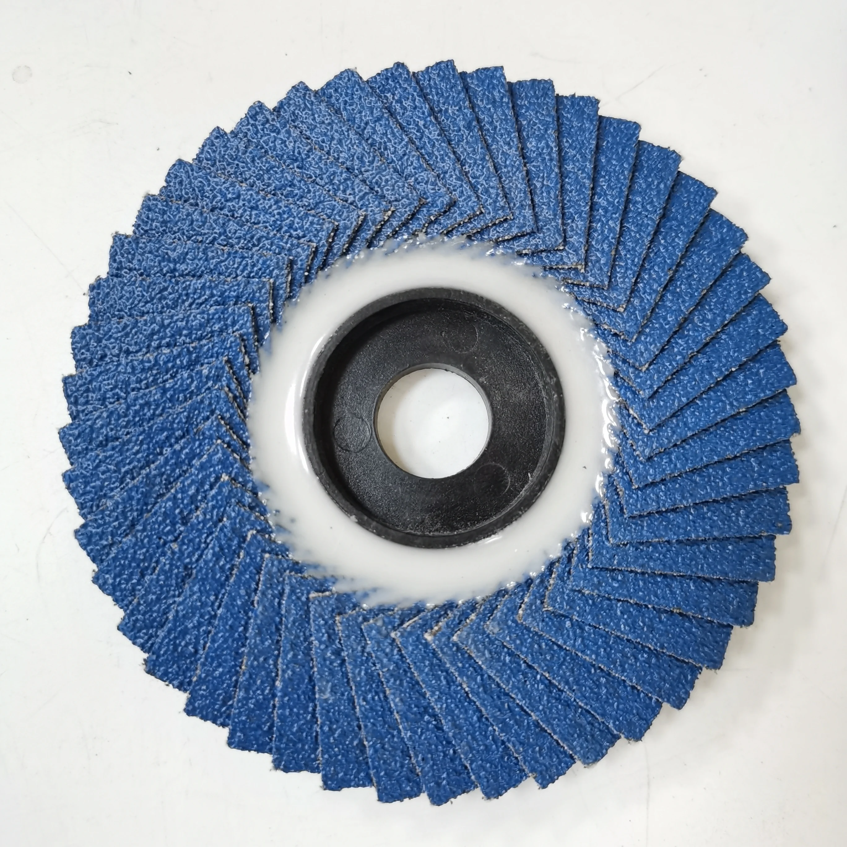 abrasive tools korea flexible flap disc zirconia sanding semi flap disc stainless steel 100mm machine