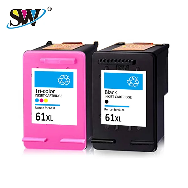 Оптовая продажа из Китая Премиум чернильный картридж совместимый с hp 61xl 61 63xl 63 65 302 304 680 123 xl струйный картридж hp картридж для тонера к принтеру с четыром картриджим,