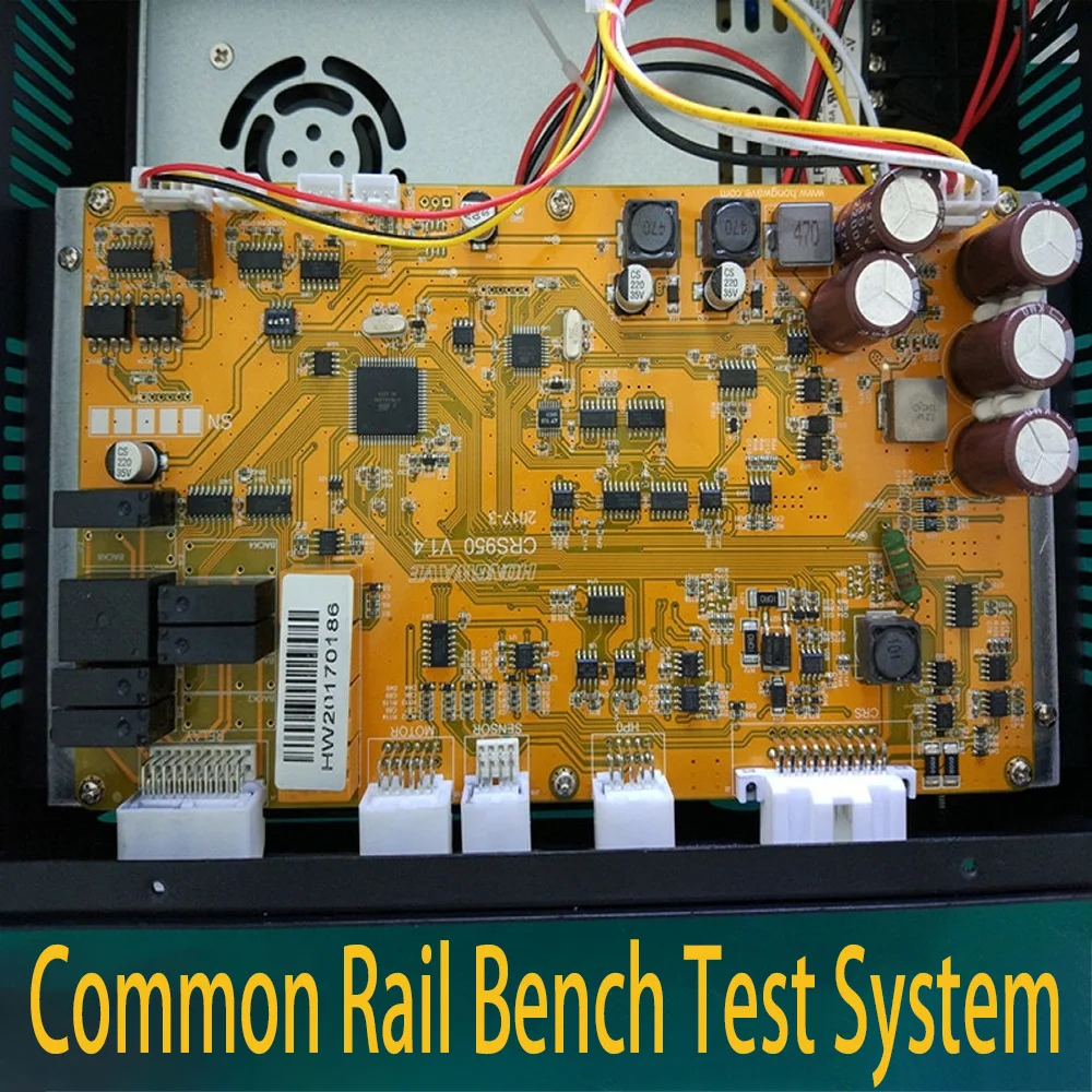Common Rail Injector Test System Various Pump Detector Control System Motherboard Support Flow Meter Measuring Cup Weighing Mode