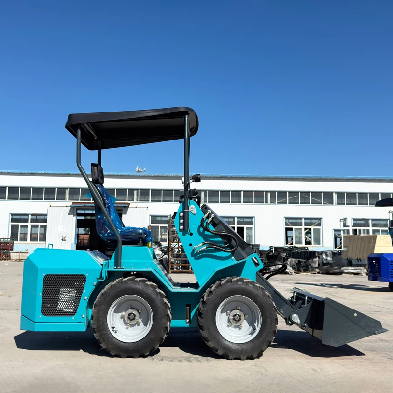 Good Quality Mini Skid Loader Skid Steer Loader Manufacturers Chinese Wheel Mini Skid Steer Loader with seat  For Sale