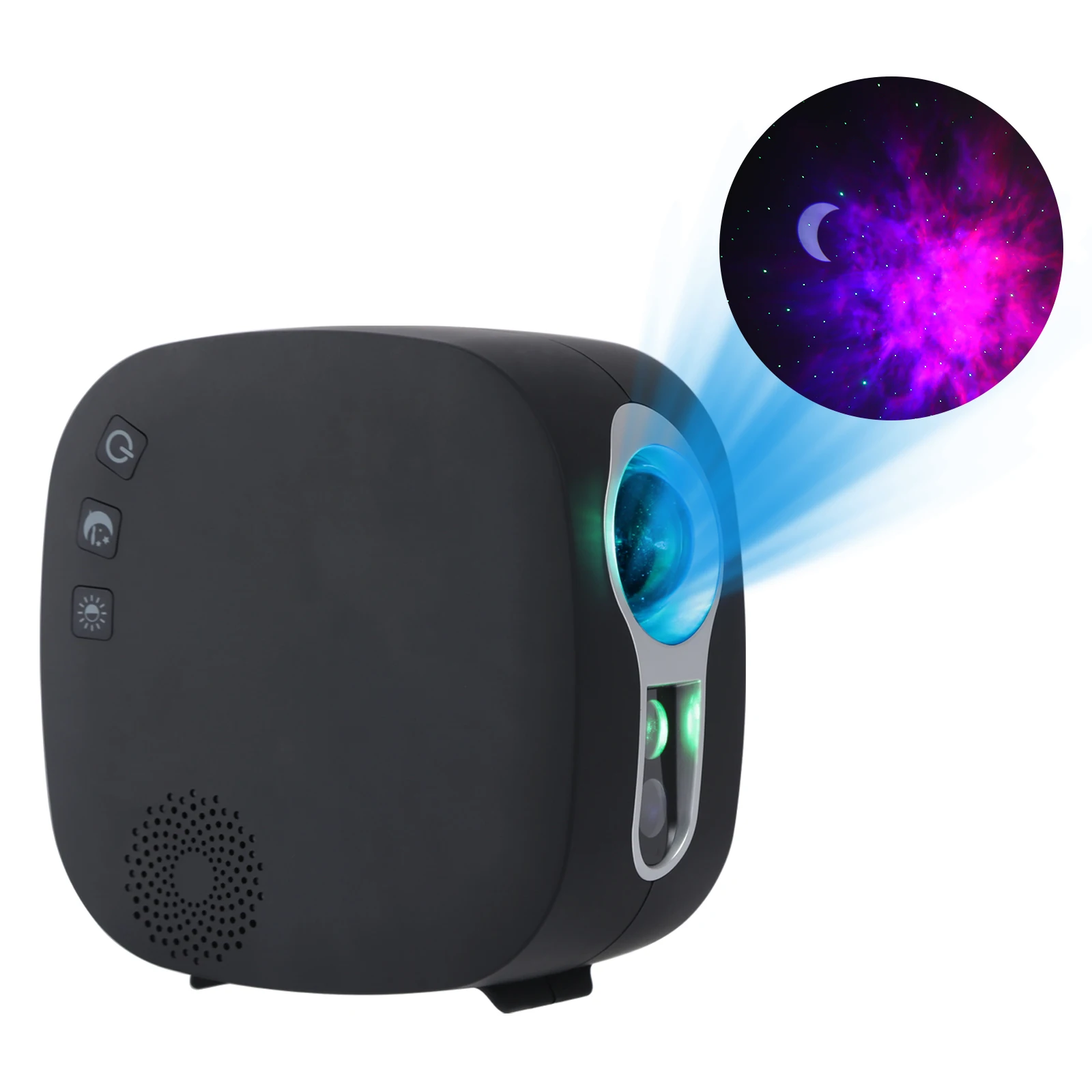 Wireless starry sky Projector LED Night Light Projector Galax Nebula Ocean Music Speaker Control Star Projector Moon Night Lamp