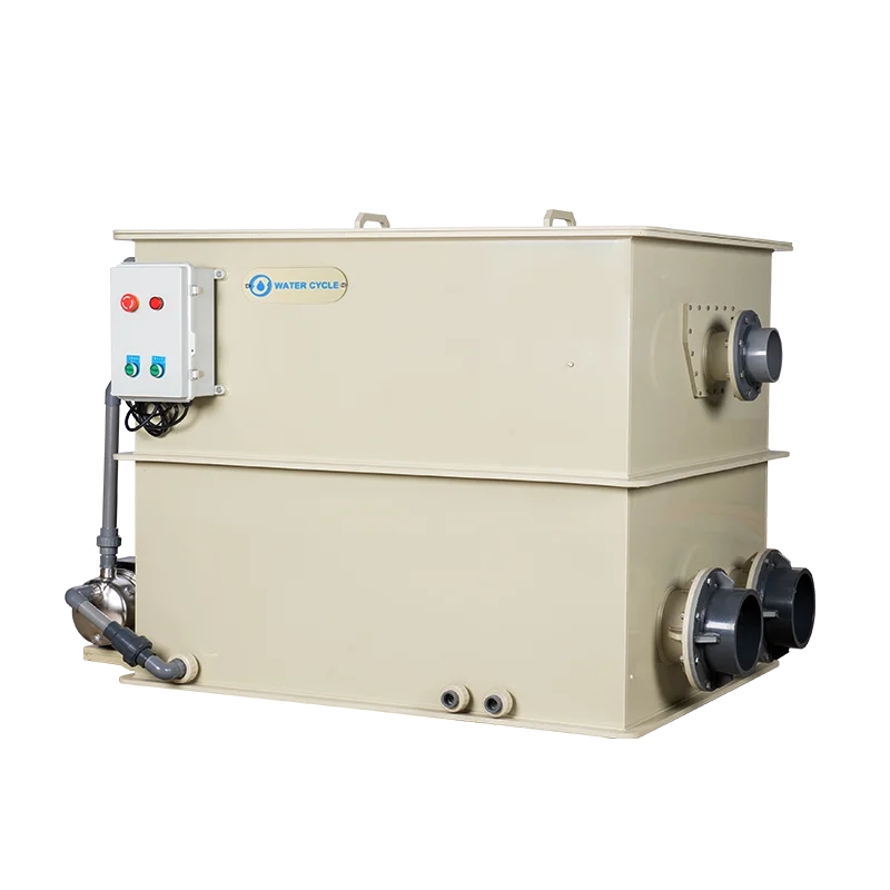 WATER CYCLE T100 Drum filtration system micro filter water purification equipment drum type micro filter machine