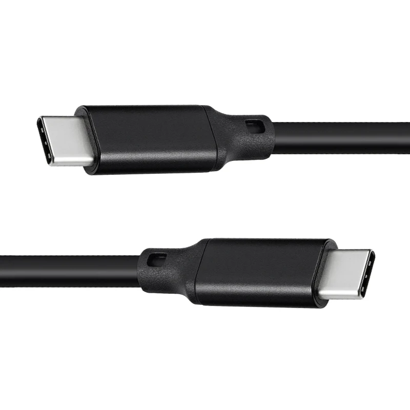USB C 3.1 Gen2 100W 5A 4K Video 10Gbps Speed Type-c to Type-c male Cable for sumsung camera pc laptop phone game playing