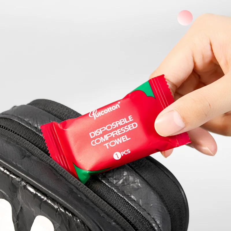 Wholesale disposable compressed towels compact bath towel magic face towel for trip