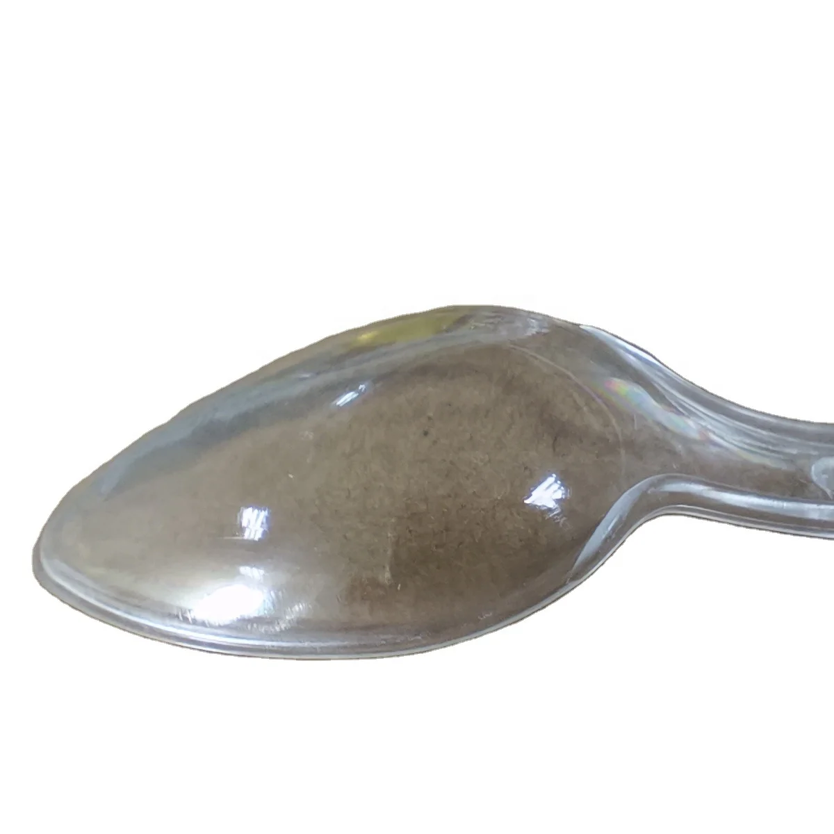 KD-2s Disposable clear plastic ice cream spoons for pudding  dessert cold cups