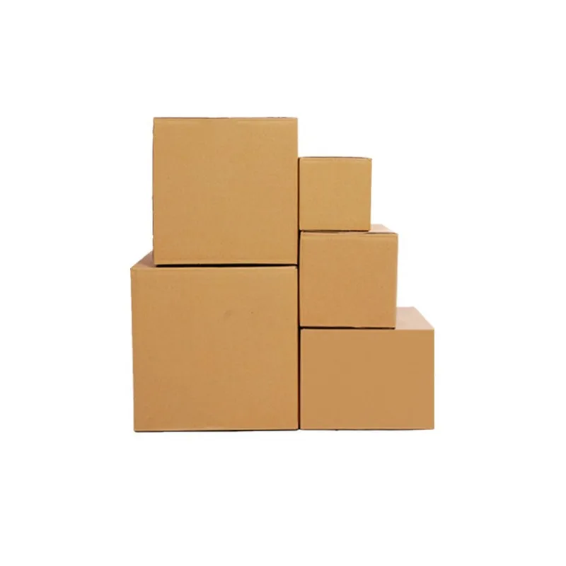 Cheap Price Factory Corrugated Cardboard Kraft Paper Carton Shipping Mailer Box Large Packaging Boxes For Moving