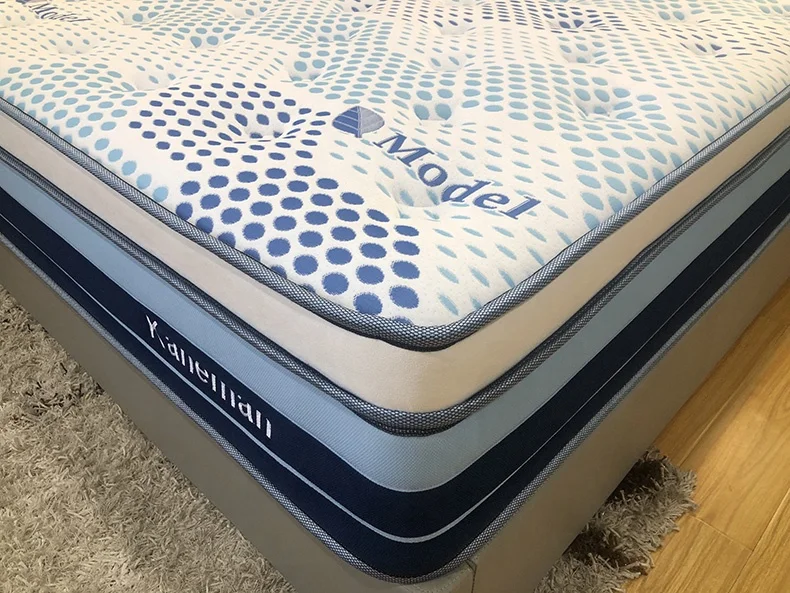 OEM sleepwell queen euro spring vacuum compress roll colchones mattress on sale