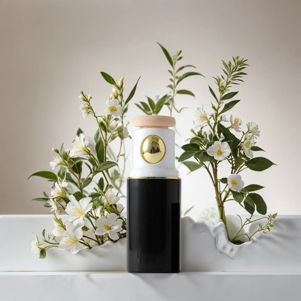 Hot Selling 30g Liquid Foundation Bottle Cosmetic Airless BB Cream Bottle With Sponge Applicator