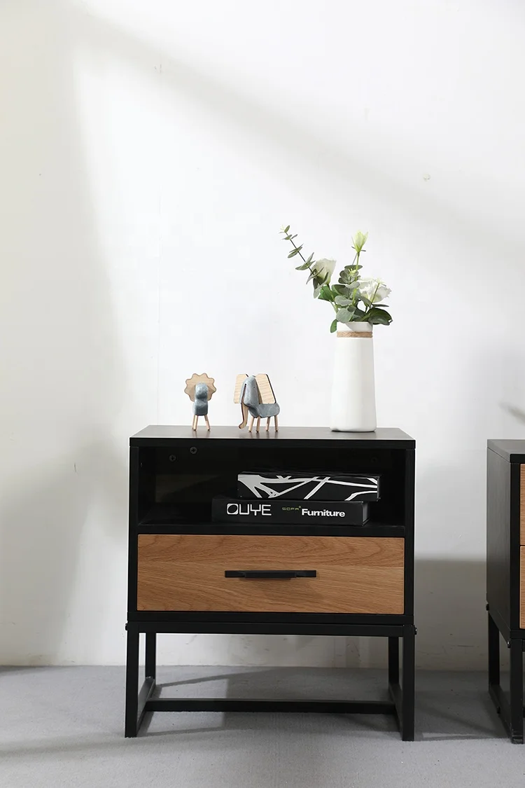 Современные итальянские столики для спальни, деревянный буфет, шкаф, ночная подставка, прикроватный столик с выдвижным ящиком