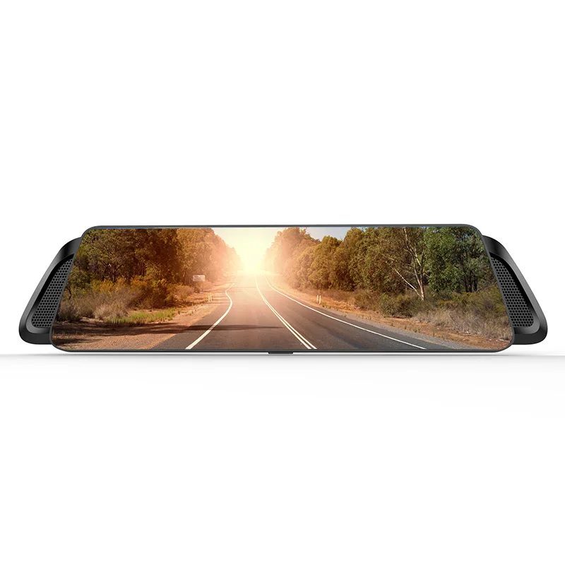 Professional Rear View Mirror Car DVR Android 8.1 Driving Video Double Recorder Dash Cam with GPS Tracking System