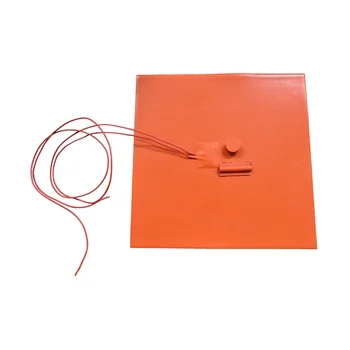 Silicone Heater Blanket With Thermostat High Temperature Heating Pad Adhesive Heating Element Customized