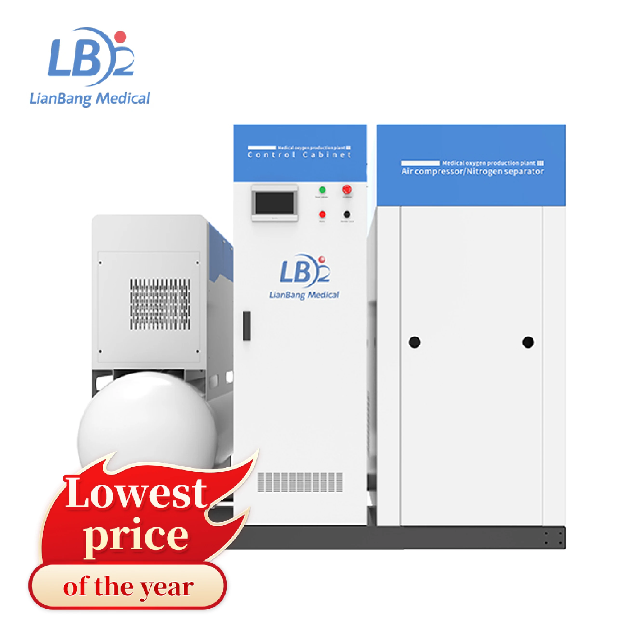 China supplier high quality medical use psa oxygen generator plant medical psa oxygen generator