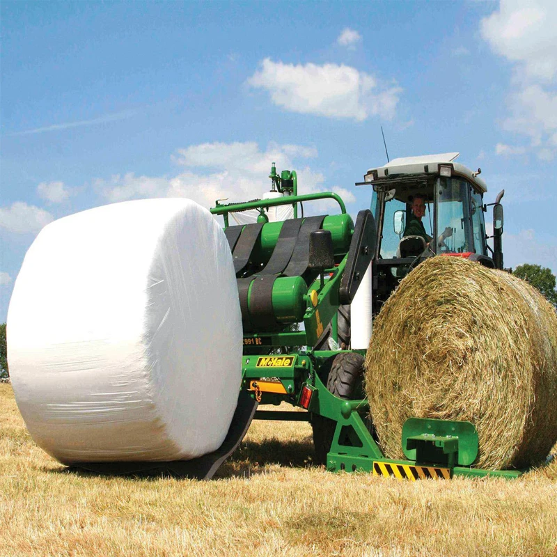 Factory silage stretch film 25 Micron UV 12 month silage poly film bale wrap