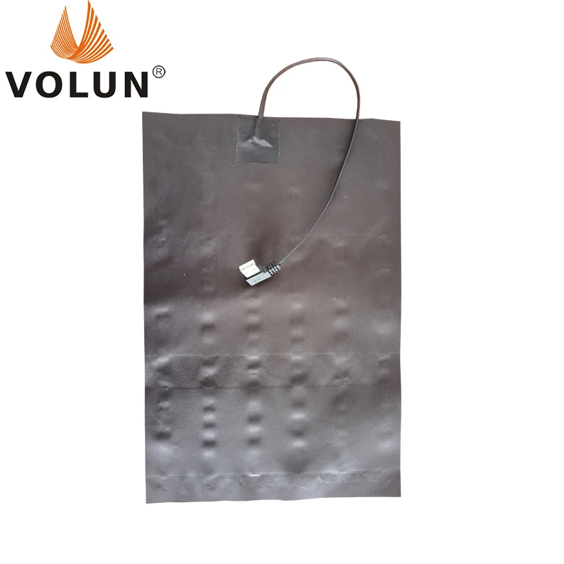 3.7V 5V 12V 24V Graphene coated heating fabric washable gentle Low voltage electric flexible heating element heating pad